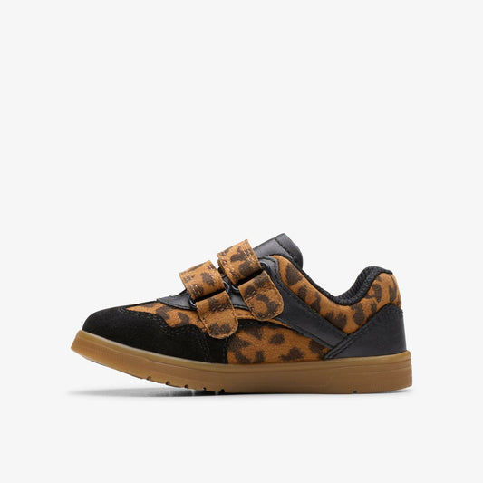 Disco Vibe Toddler Leopard Print | Clarks outlet