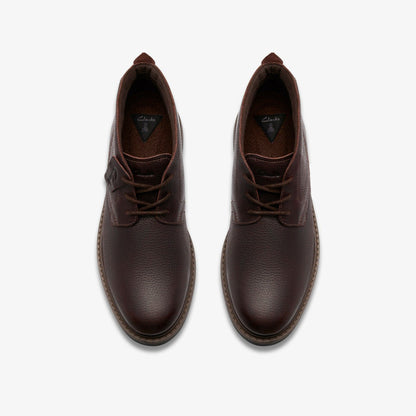 Newford Mid Waterproof Brown Warmlined Leather | Clarks Sale