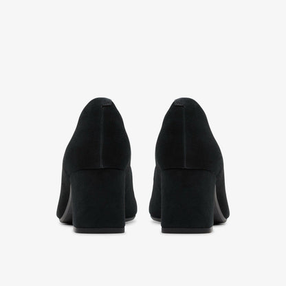 Fernie Court Black Suede | Clarks outlet