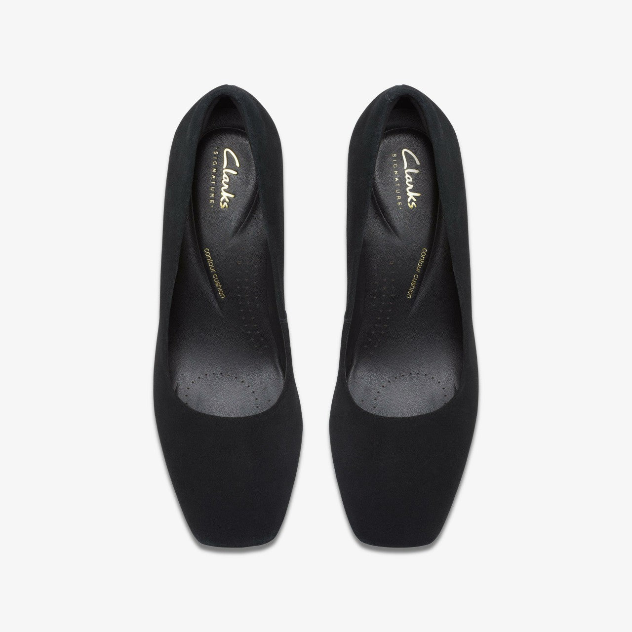 Fernie Court Black Suede | Clarks outlet