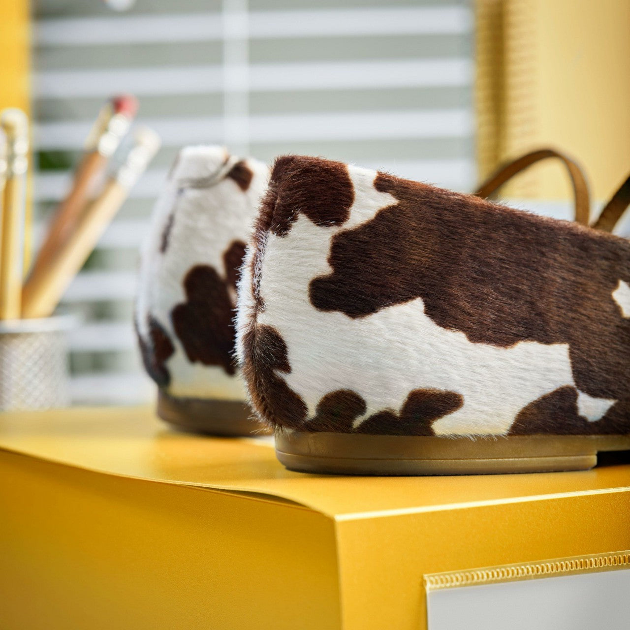 Livia Sky Cow Print | Clarks on Sale