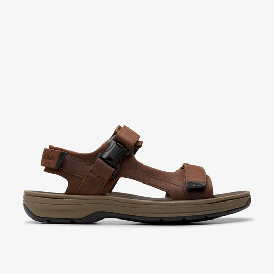 Saltway Edge Dark Brown Leather | Clarks outlet