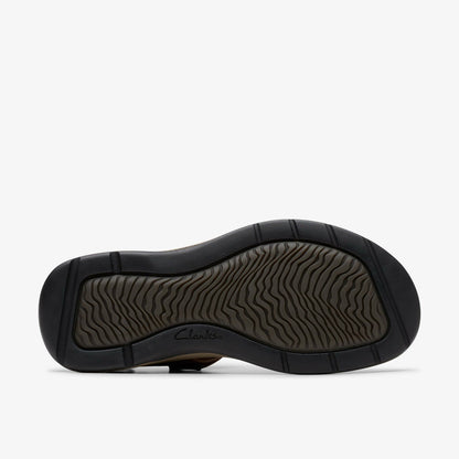 Saltway Edge Dark Brown Leather | Clarks outlet