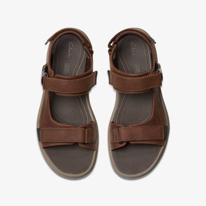 Saltway Edge Dark Brown Leather | Clarks outlet