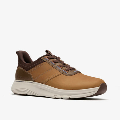 Motion Trek LX Dark Tan Leather | Clarks on Sale