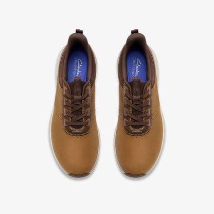 Motion Trek LX Dark Tan Leather | Clarks on Sale