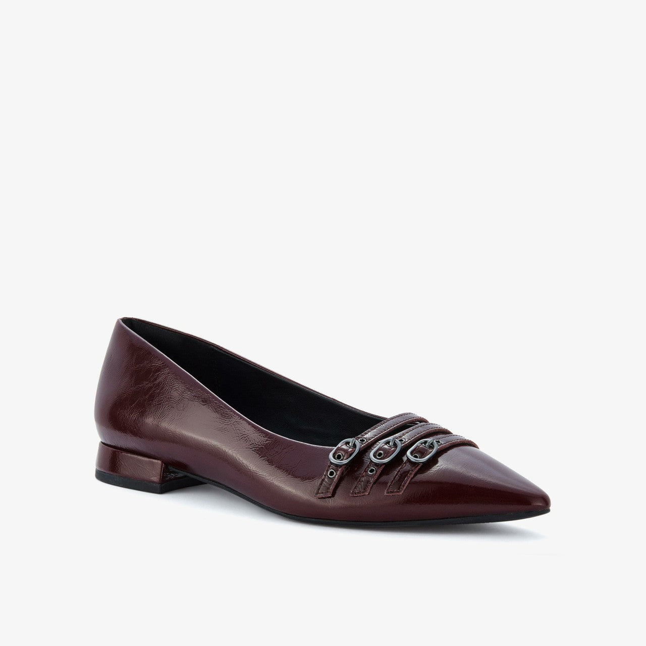 Sensa 15 Strap Burgundy Patent | Clarks Sale