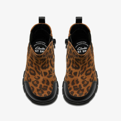 Evyn Chelsea Toddler Leopard Print | Clarks Sale