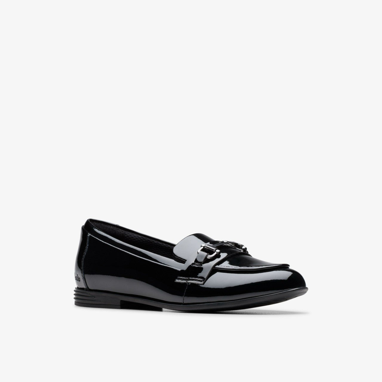 Finja Loafer Older Black Patent | Clarks discount