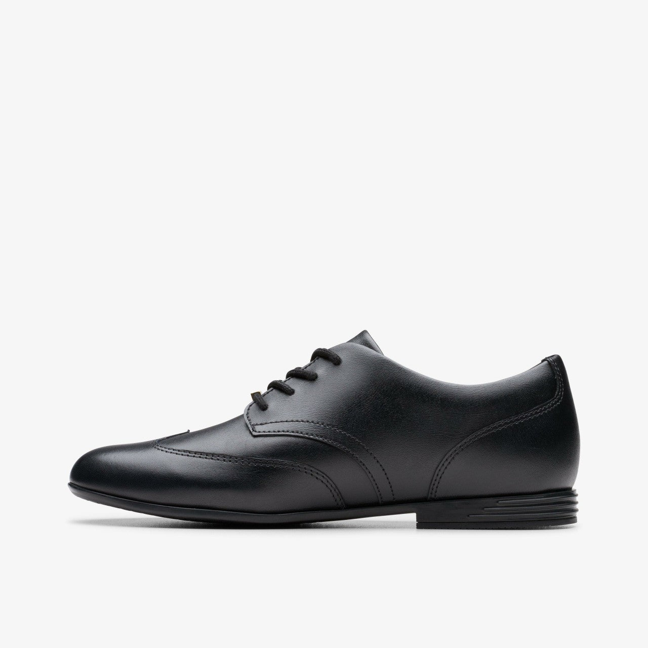 Finja Wing Youth Black Leather | Clarks online