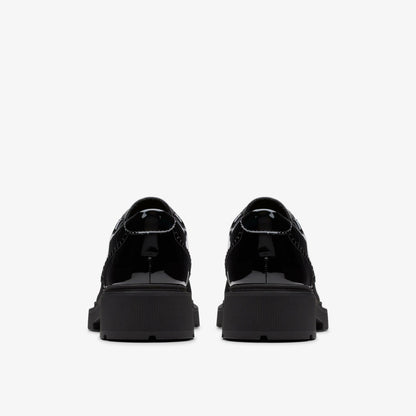Eris Pure Youth Black Patent | Clarks Sale