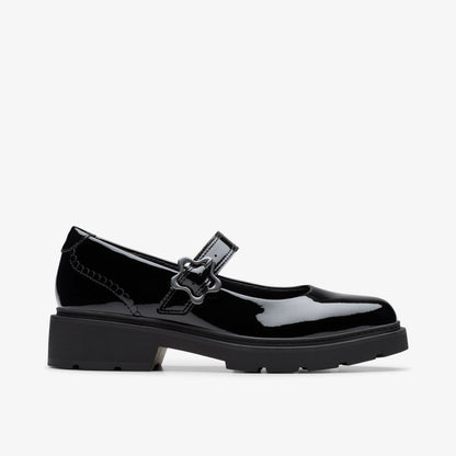 Eris Jane Youth Black Patent | Clarks discount