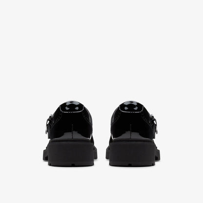 Eris Jane Youth Black Patent | Clarks discount