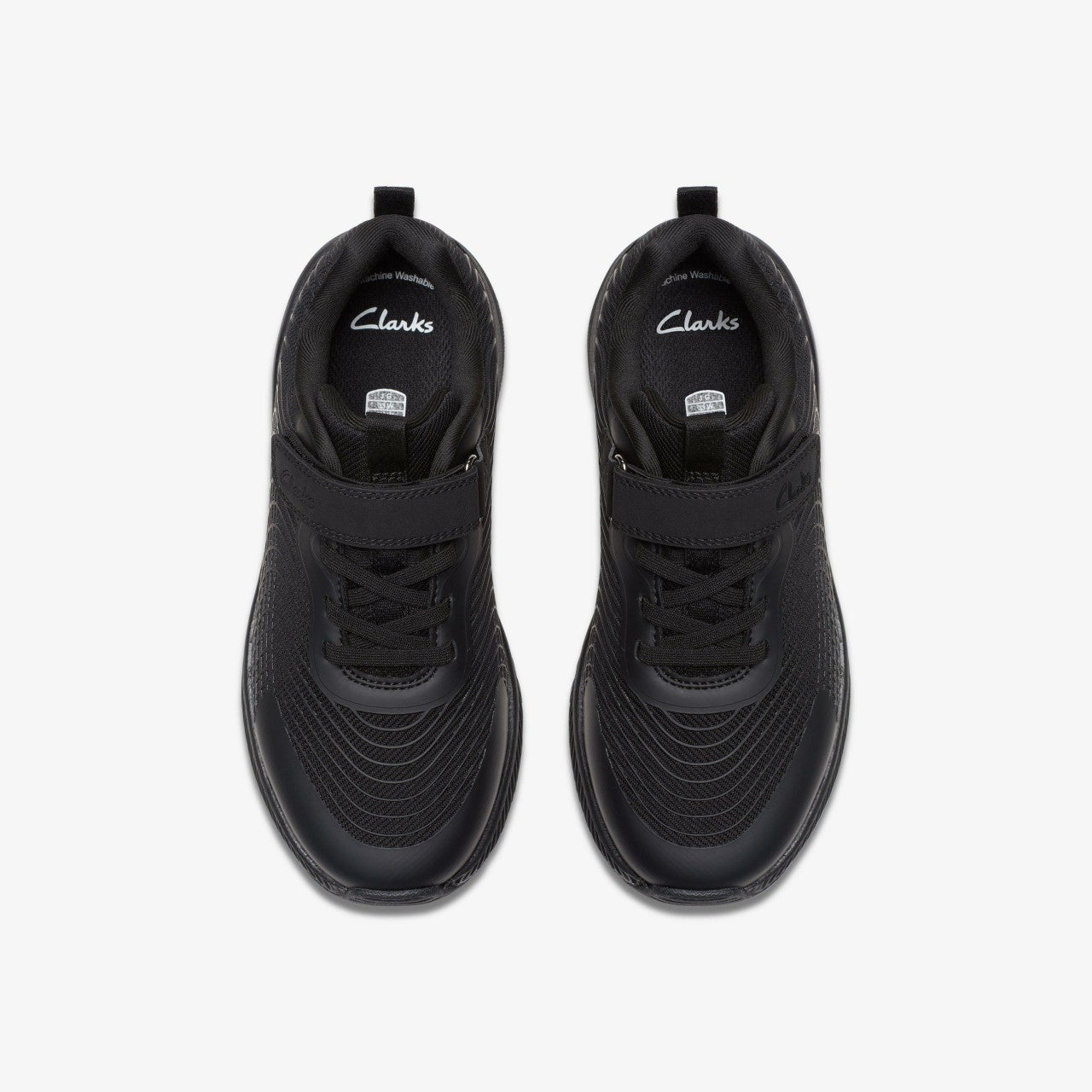 Deyes Dash Kid Black/Black | Clarks outlet