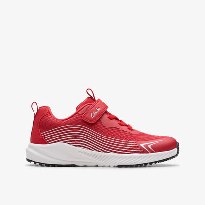 Deyes Dash Kid Red Synthetic | Clarks outlet