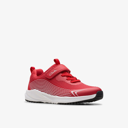 Deyes Dash Kid Red Synthetic | Clarks outlet