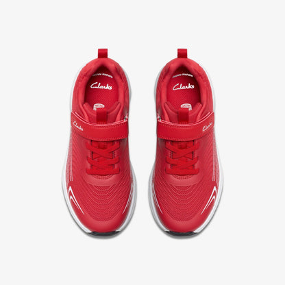 Deyes Dash Kid Red Synthetic | Clarks outlet