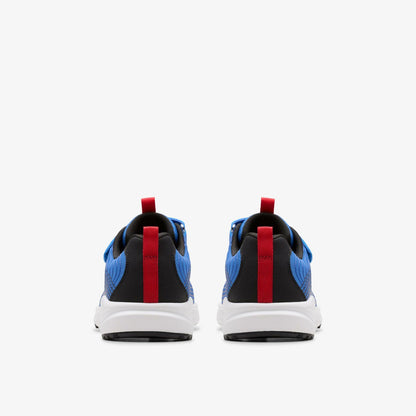 Deyes Dash Kid Blue Synthetic | Clarks on Sale