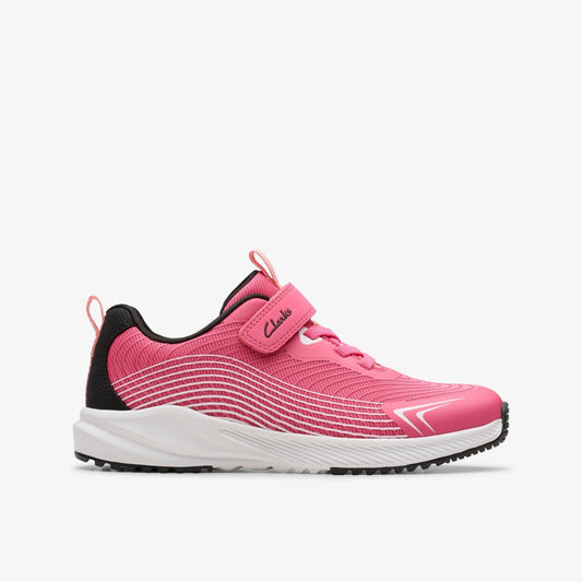 Deyes Dash Kid Pink Synthetic | Clarks for sale