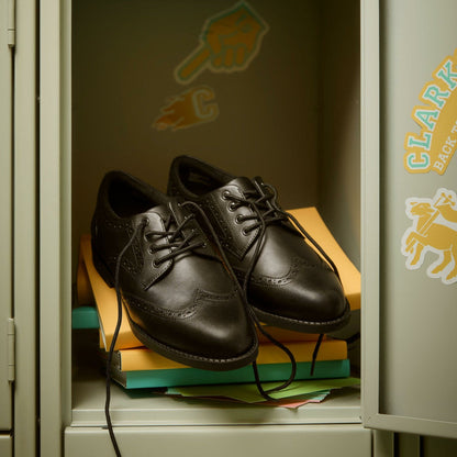 Tapa Pure Youth Black Leather | Clarks outlet