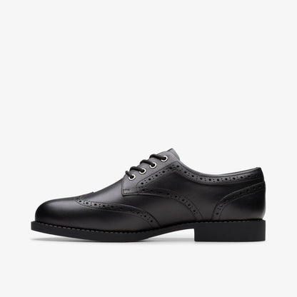 Tapa Pure Youth Black Leather | Clarks outlet