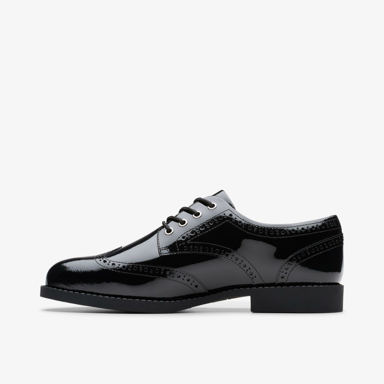 Tapa Pure Youth Black Patent | Clarks Sale