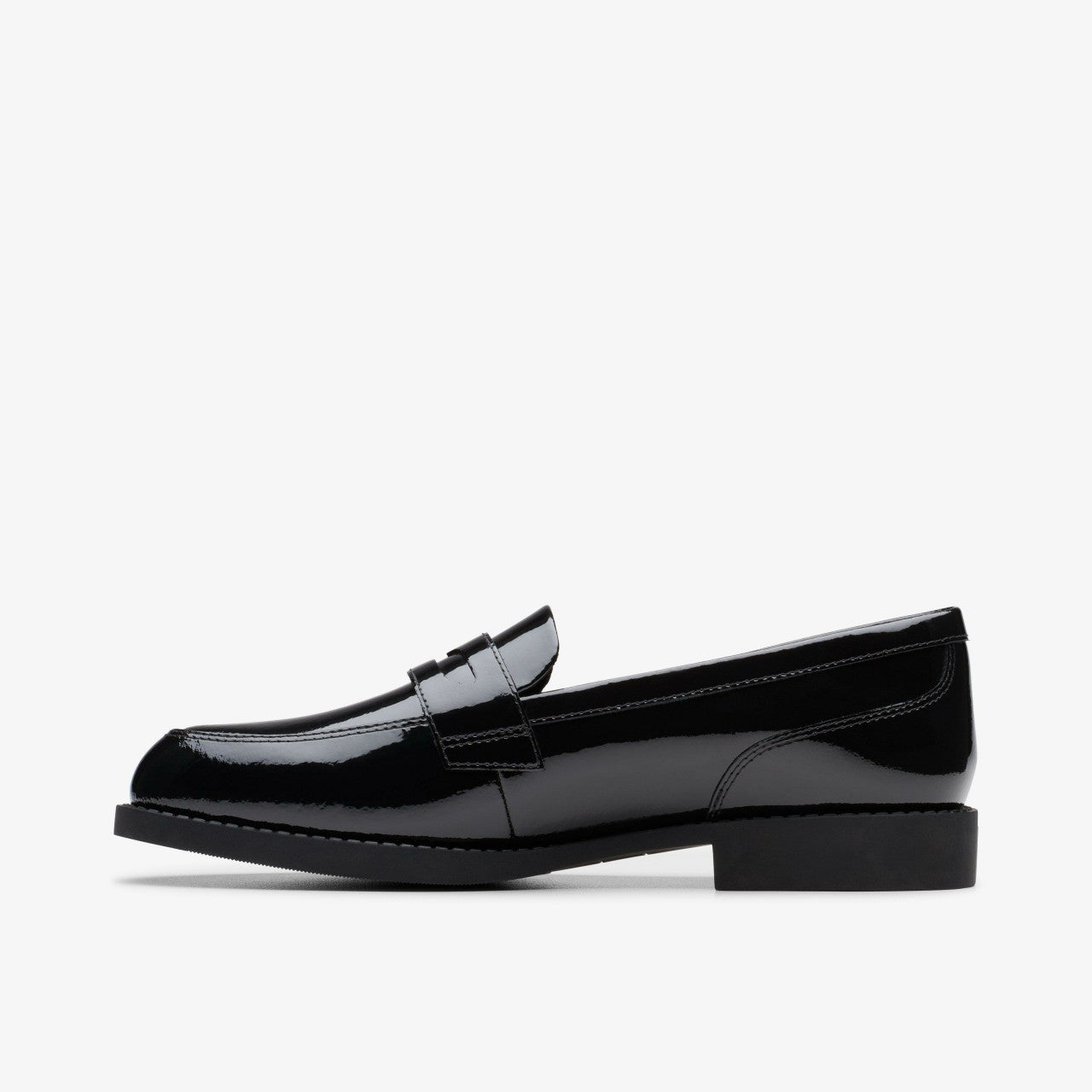 Tapa Edge Youth Black Patent | Clarks on Sale