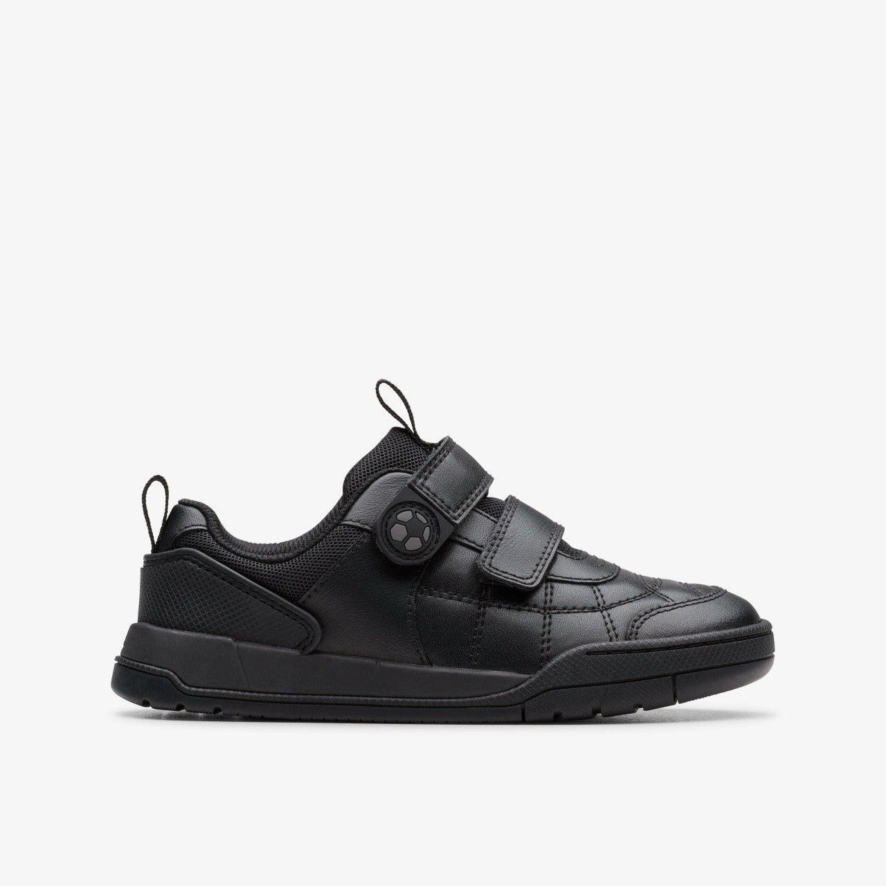 Laser Cross Kid Black Leather | Clarks outlet