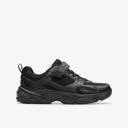 Crafton Move Kid Black | Clarks outlet