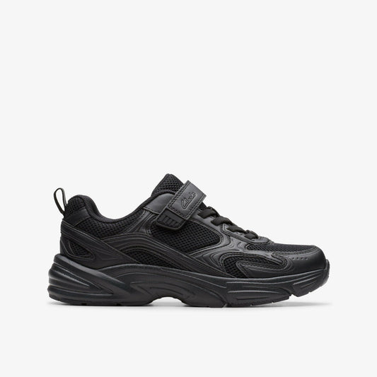 Crafton Move Kid Black | Clarks outlet