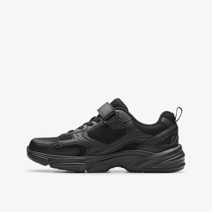 Crafton Move Kid Black | Clarks outlet