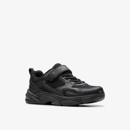 Crafton Move Kid Black | Clarks outlet