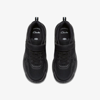 Crafton Move Kid Black | Clarks outlet