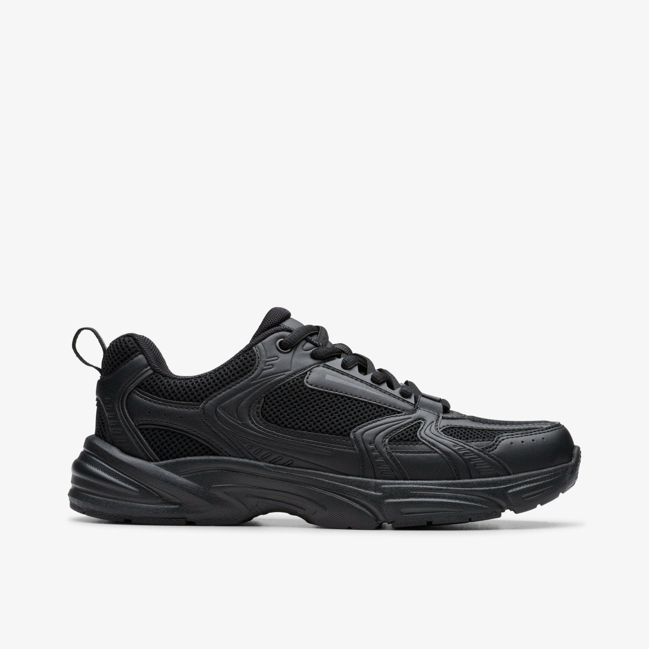 Crafton Move Youth Black | Clarks Sale