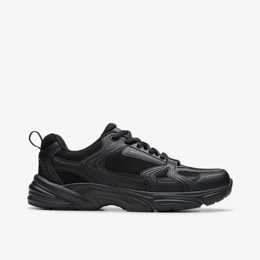 Crafton Move Youth Black | Clarks Sale