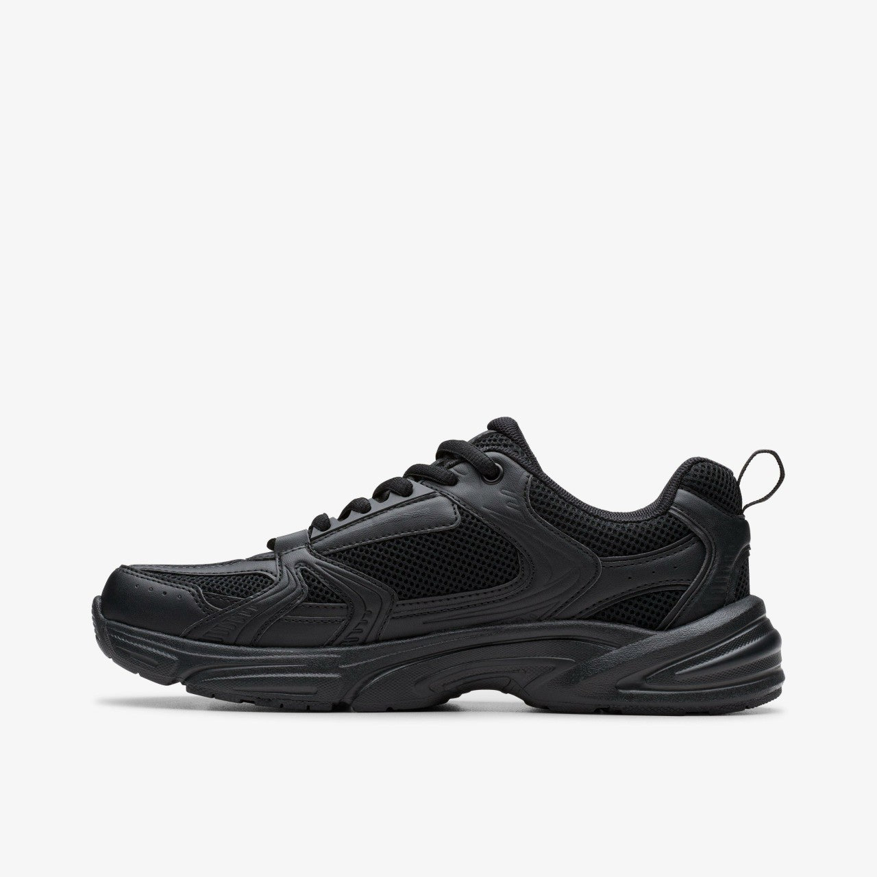 Crafton Move Youth Black | Clarks Sale