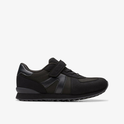 Jaspen Vibe Kid Black/Black | Clarks online