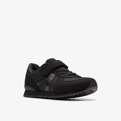 Jaspen Vibe Kid Black/Black | Clarks online