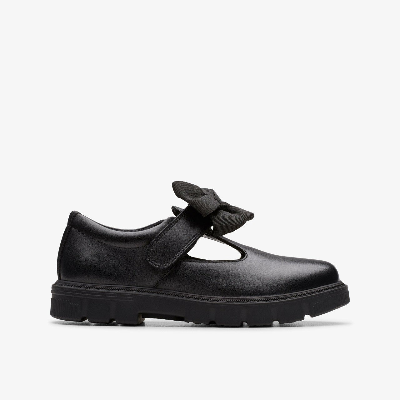 Lorcam Hope Kid Black Leather | Clarks on Sale