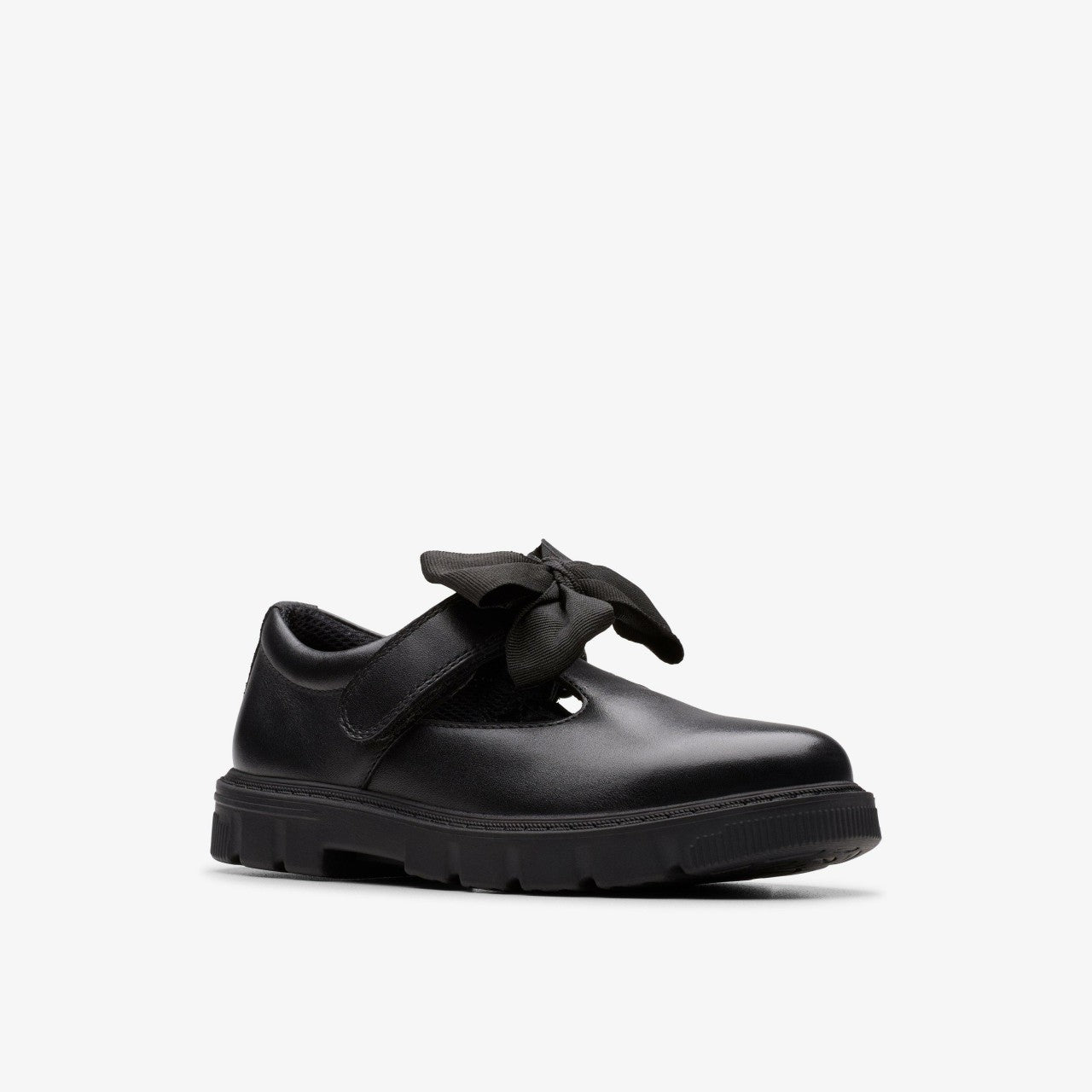 Lorcam Hope Kid Black Leather | Clarks on Sale