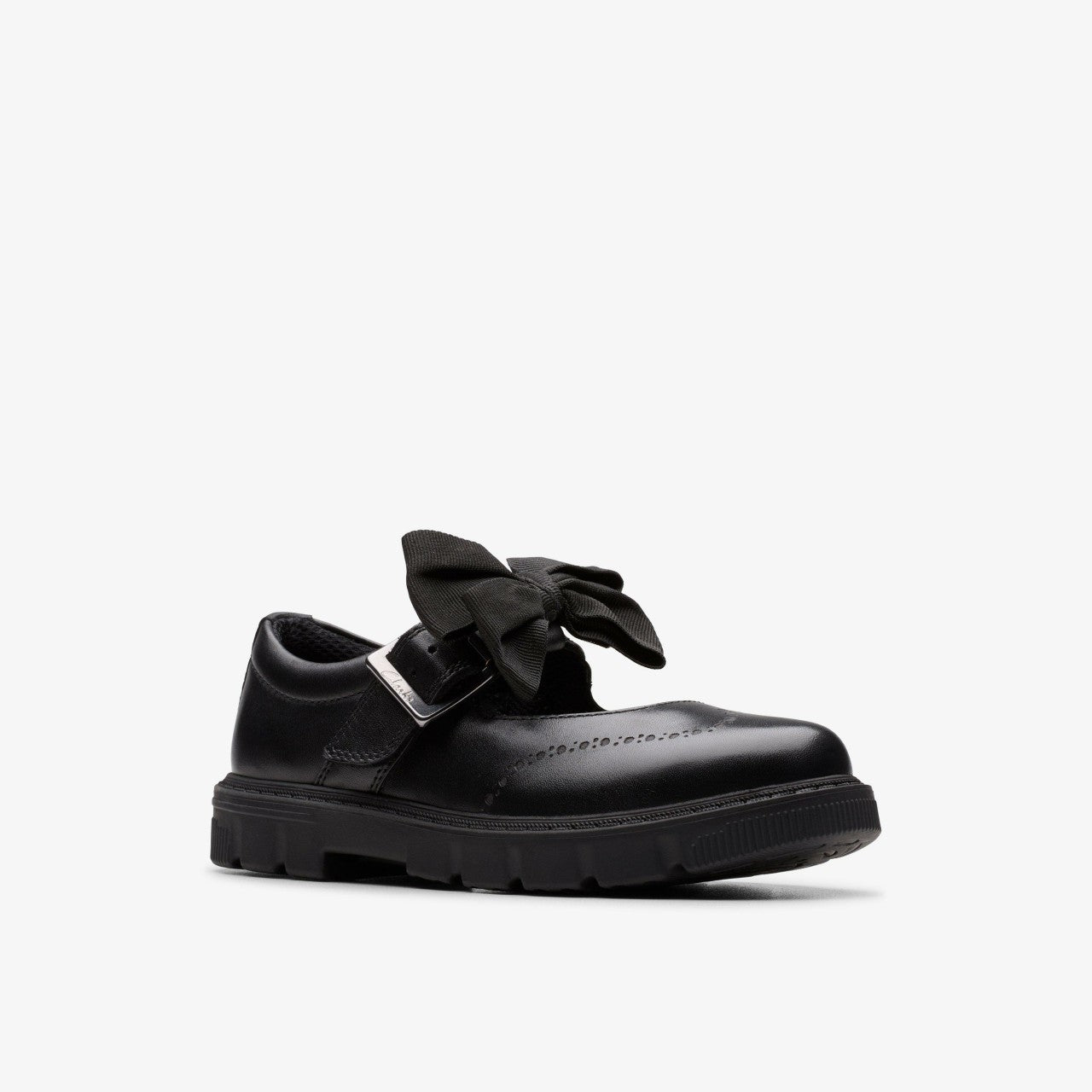 Lorcam Jane Kid Black Leather | Clarks for sale