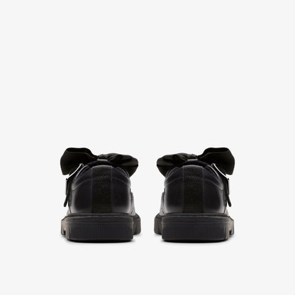 Lorcam Jane Kid Black Leather | Clarks for sale