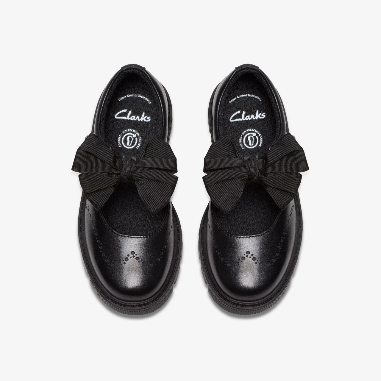 Lorcam Jane Kid Black Leather | Clarks for sale