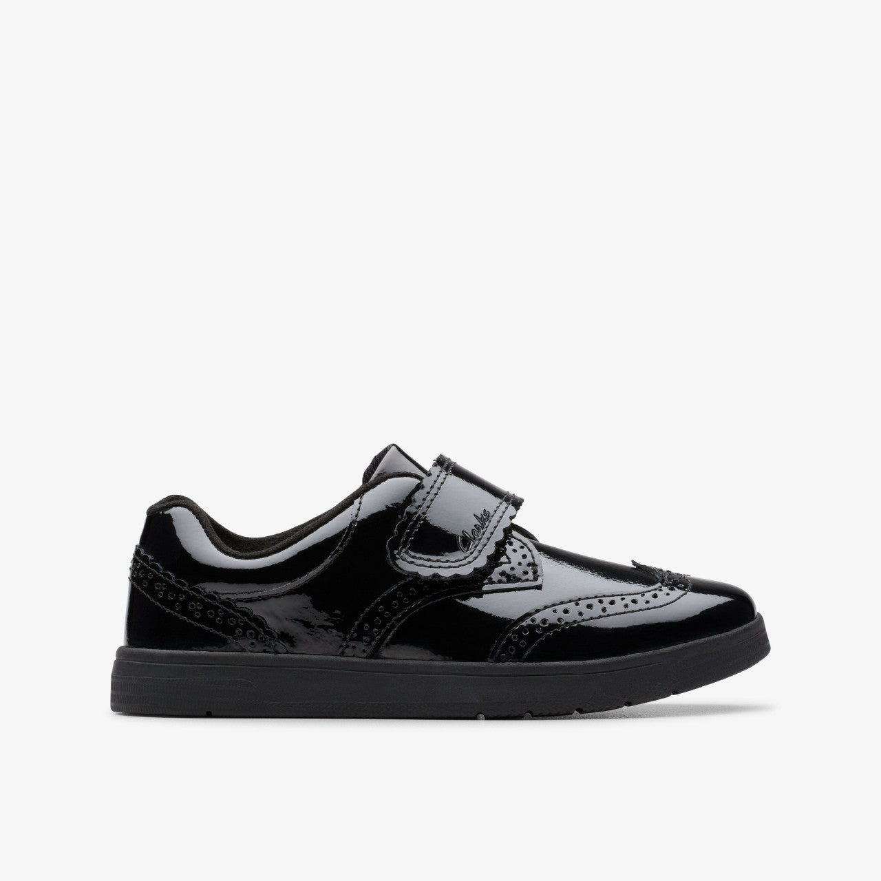 Disco Skip Kid Black Patent | Clarks for sale
