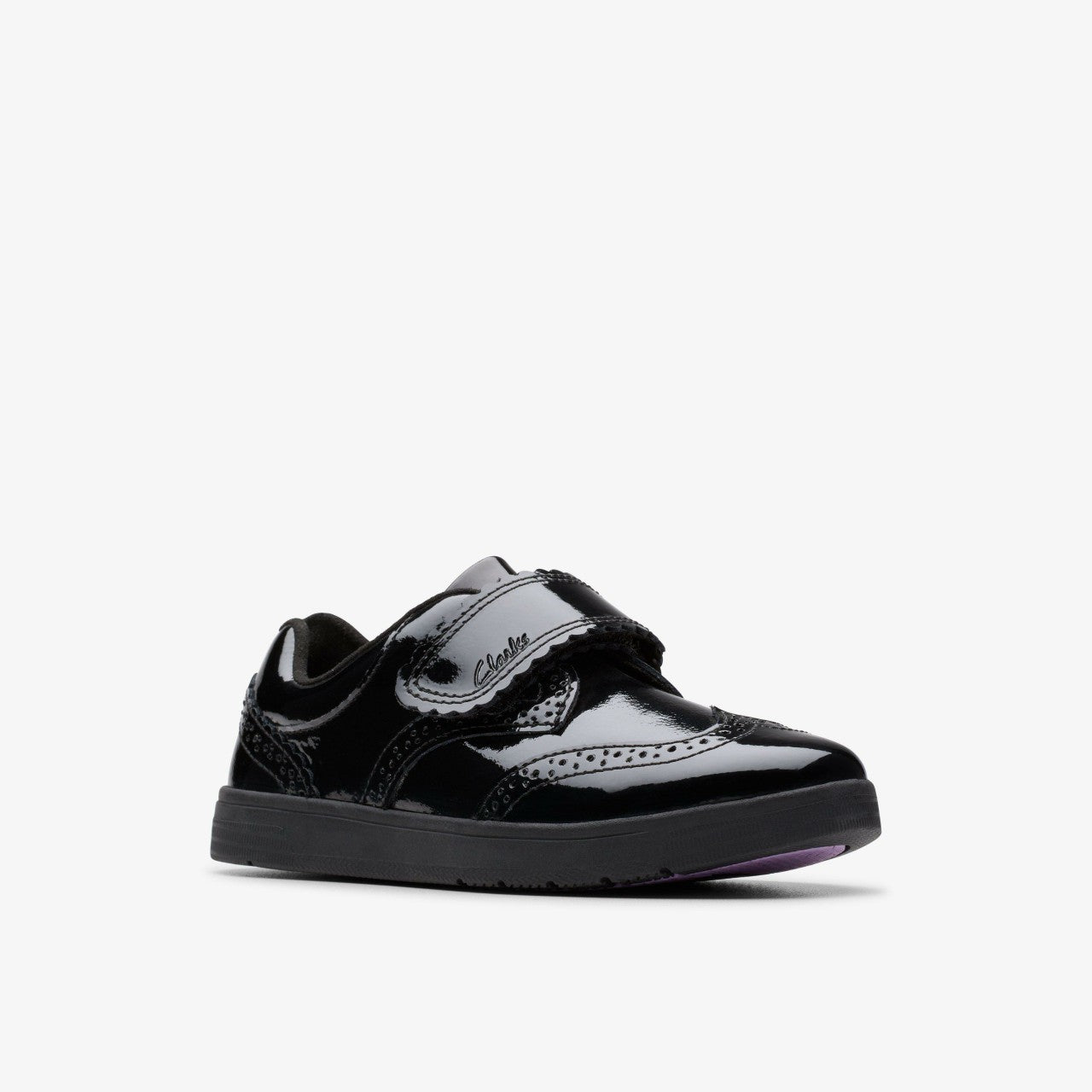 Disco Skip Kid Black Patent | Clarks for sale