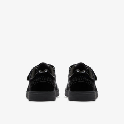 Disco Skip Kid Black Patent | Clarks for sale