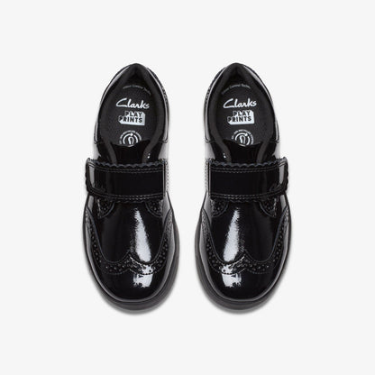 Disco Skip Kid Black Patent | Clarks for sale