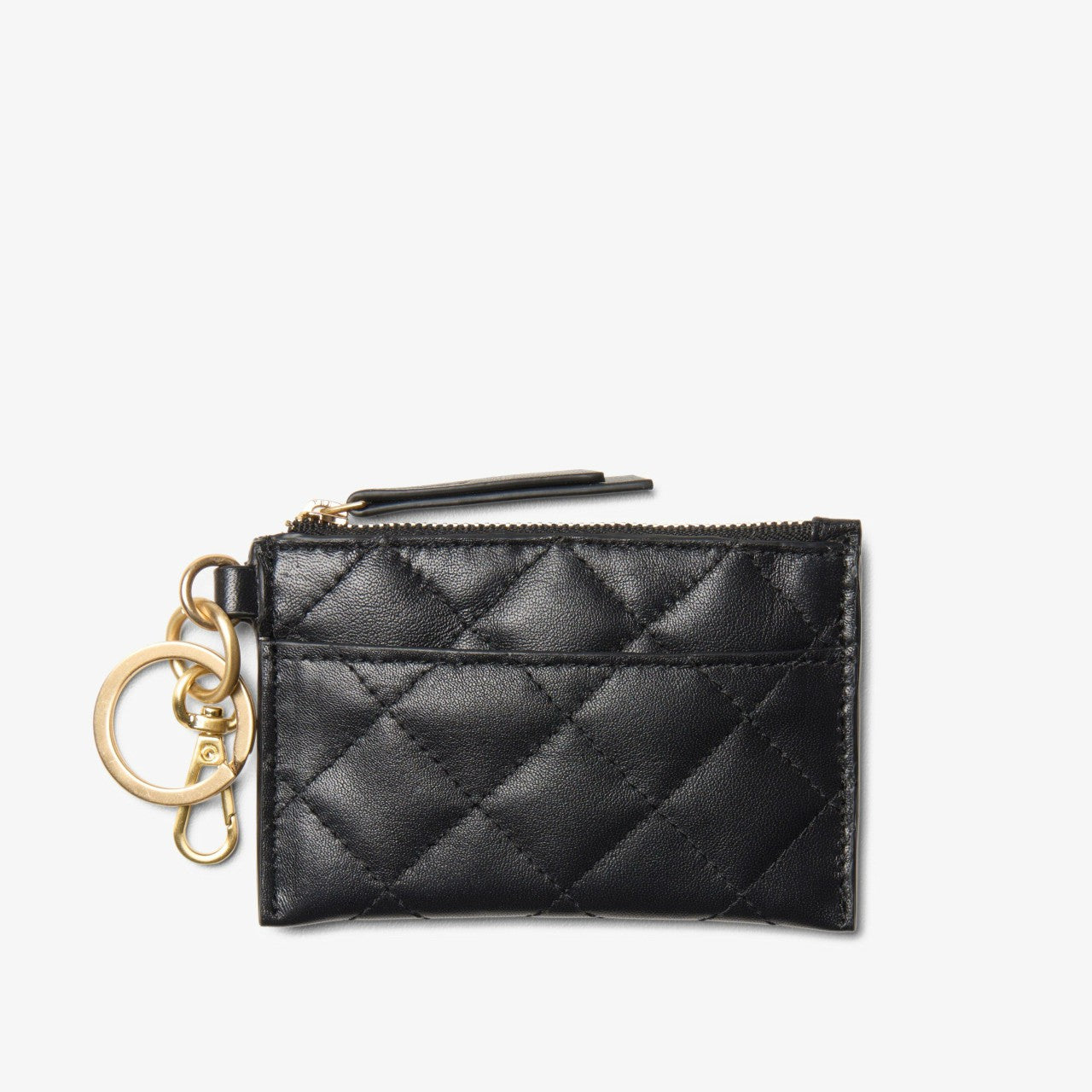 Quilted Card Black Leather | Clarks outlet