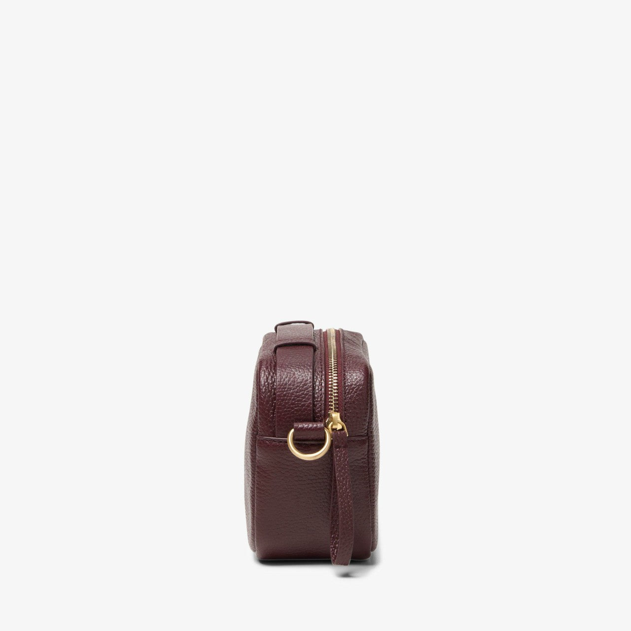 Camera Cross Burgundy Leather | Clarks for sale