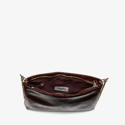 Dress Pouch Burgundy Patent | Clarks outlet